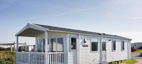 What is a static caravan?