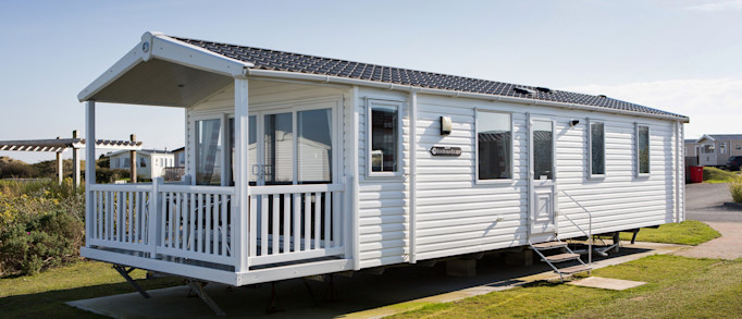 What is a static caravan?