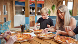 Cakery and Pizza Deck at Seashore