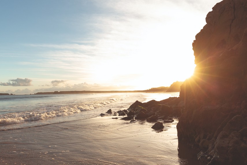 Beach walks: stunning stretches of sea and sand