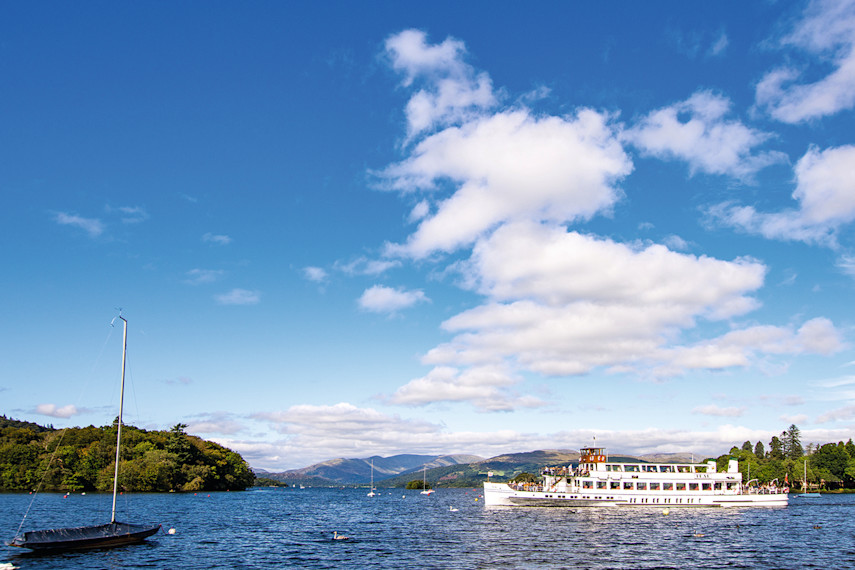 Cruising Lake Windermere 