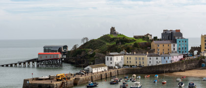 Close to historic Tenby