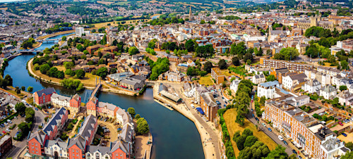 River Exe in Exeter