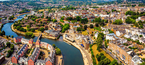 River Exe in Exeter