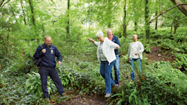 National Park Rangers at Lydstep Beach