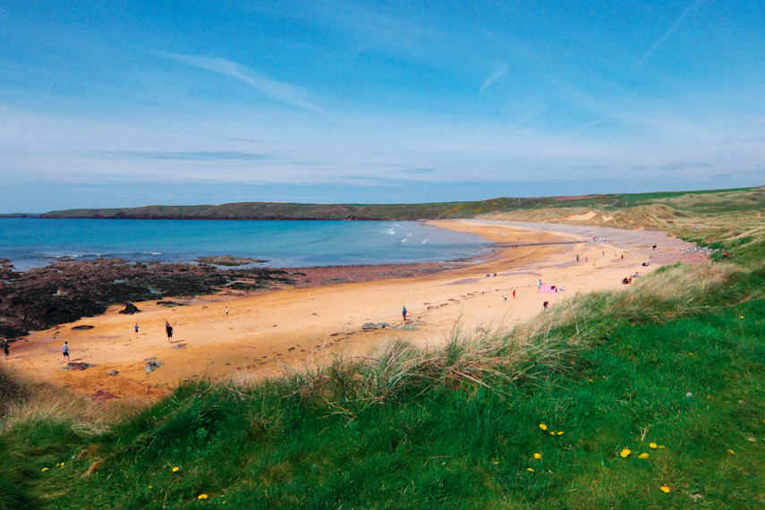 Freshwater West Beach, Pembrokeshire, South Wales