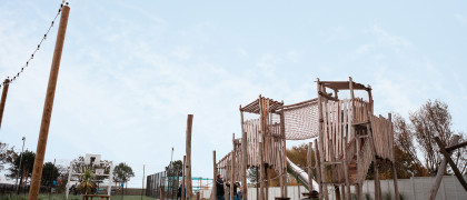 Outdoor play area at Caister-on-Sea