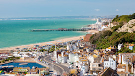 Views over Hastings, Sussex