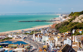 Views over Hastings, Sussex