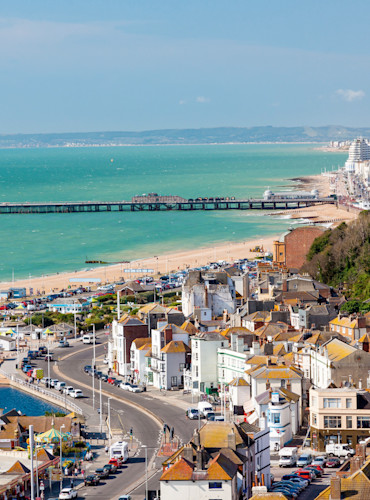 Views over Hastings, Sussex