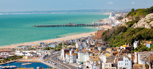 Views over Hastings, Sussex