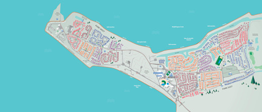 Map of The Orchards Holiday Park in Essex