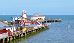 View of Clacton Pier from Tom Peppers