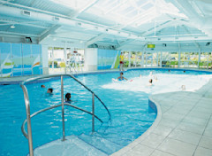 Indoor pool at Weymouth Bay