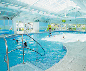 Indoor pool at Weymouth Bay