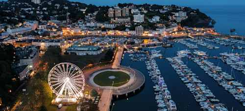 Torquay by night