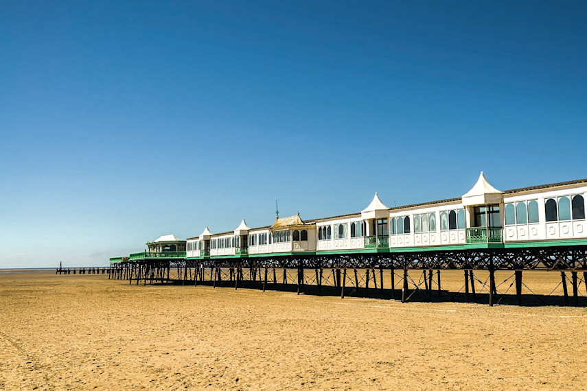 Stroll along St Annes Pier 