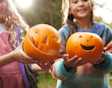 Halloween pumpkin carving at Haven
