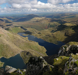 View from Snowdon Summit