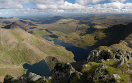 View from Snowdon Summit