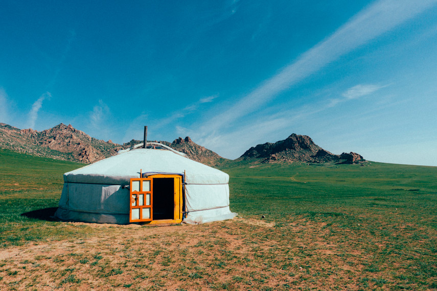 The history of glamping