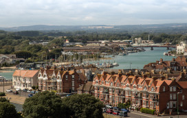 Littlehampton aerial view