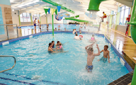 Indoor pool at Golden Sands