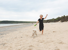 The beach near Kiln Park