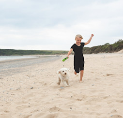 The beach near Kiln Park