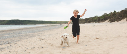 The beach near Kiln Park