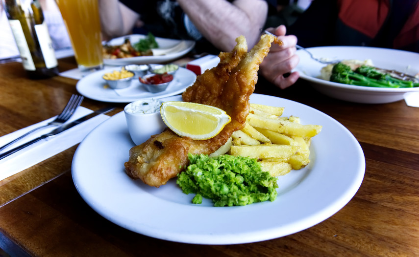 4. Try the local fish and chips  