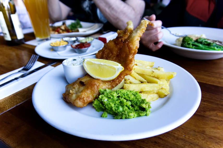 4. Try the local fish and chips  