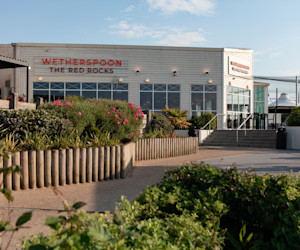 The Red Rocks Wetherspoon pub at Devon Cliffs