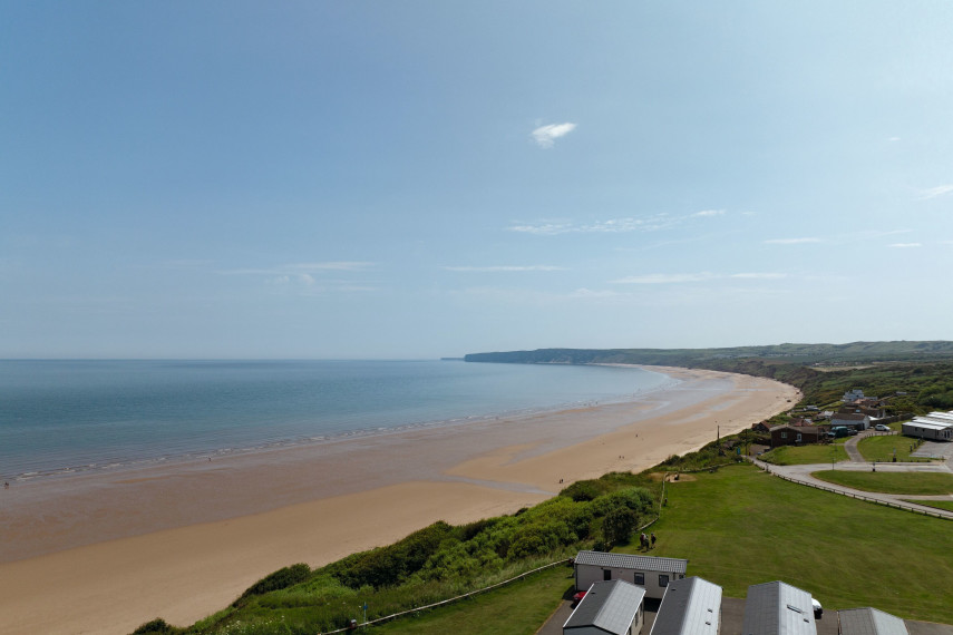 Filey Beach walk