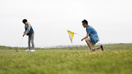 18-hole golf at Magdalene Fields next door to Berwick