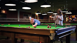 The Snooker Room with its three full-sized tables