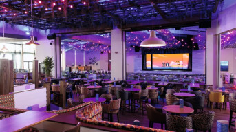 Inside the state-of-the-art Marina Bar and Stage entertainment venue