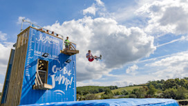 Take in the magnificent views as you jump