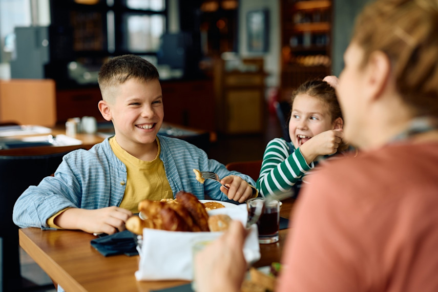 Best places to eat with kids aged 4-11 in Devon