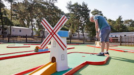 Crazy golf at Wild Duck
