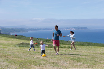 Clifftop walks with sea views at Blue Dolphin