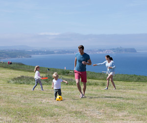 Clifftop walks with sea views at Blue Dolphin