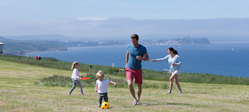 Clifftop walks with sea views at Blue Dolphin
