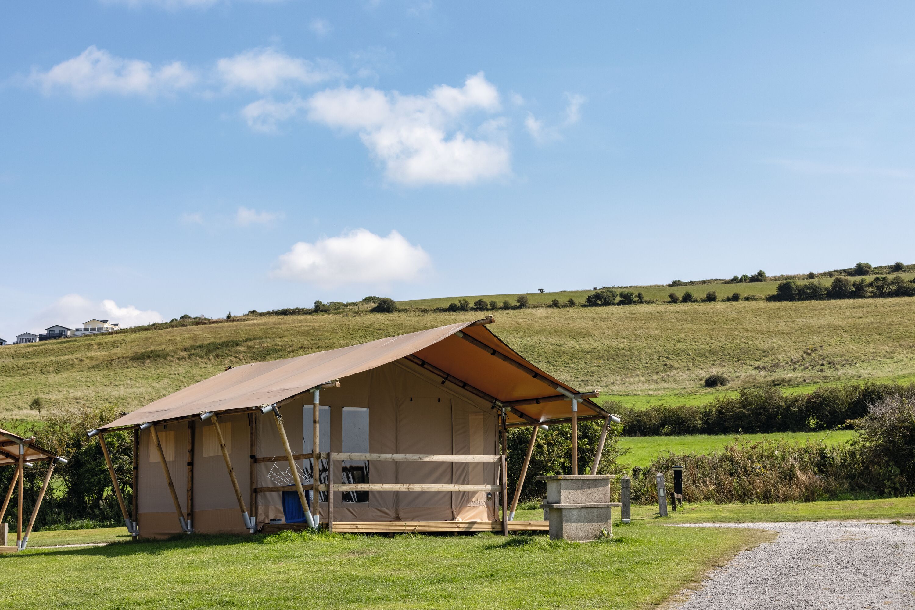Safari tents at Haven.