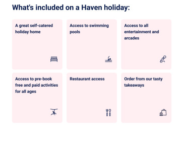 What you can enjoy on a Haven holiday
