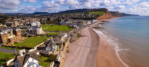 Sidmouth from above