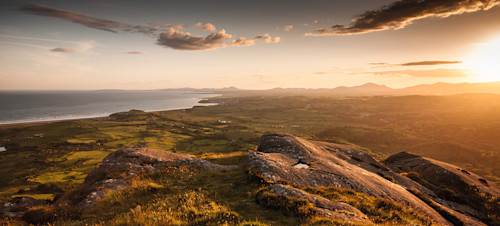Porthmadog at sunset
