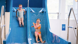 Indoor pool at Haggerston Castle
