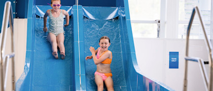 Indoor pool at Haggerston Castle