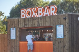 The Box Bar at Cleethorpes Beach